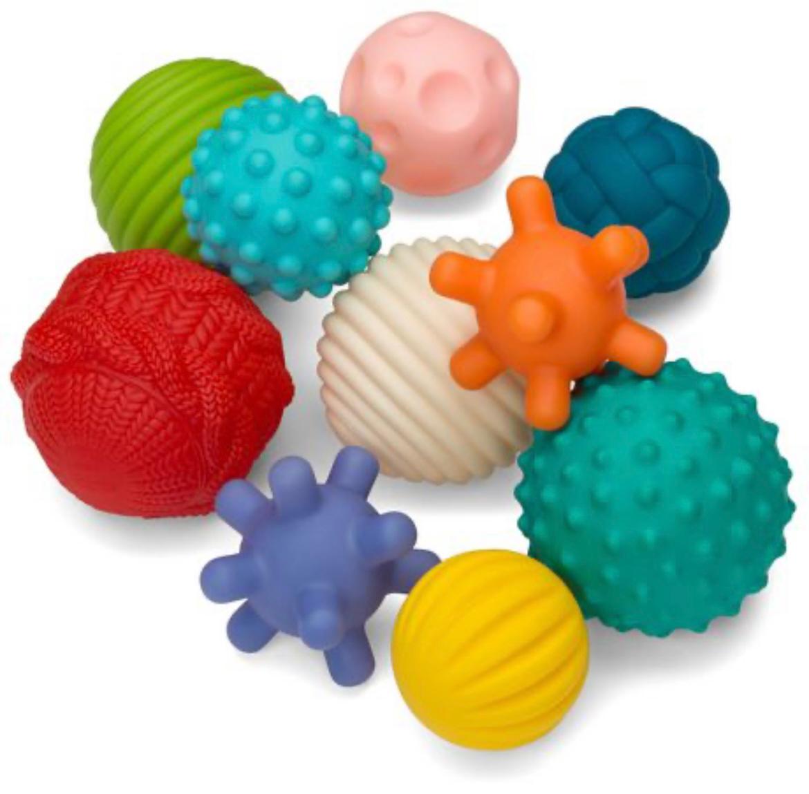 Sensory Textured Multi Beach Bath Hand Catch Ball Set