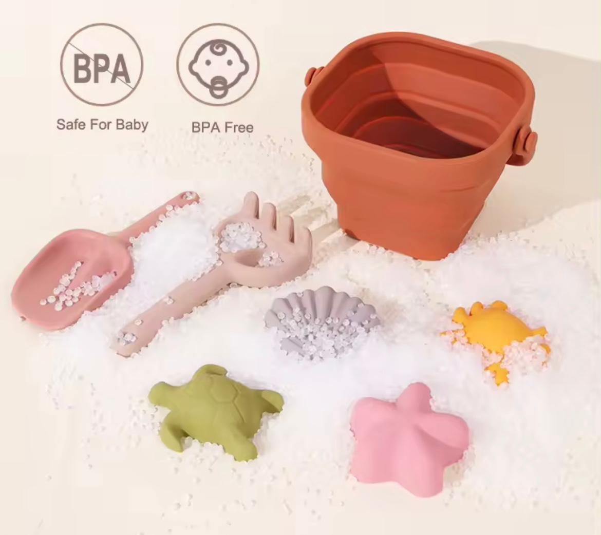 Eco Beach Bucket Sand Toy Kit For Children